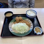 かつさと - 料理写真:ロースかつ&かきフライ定食