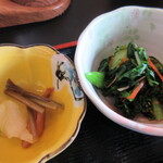 加護坊 四季彩館 - 地場産野菜の小鉢