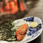 Grilled mentaiko