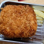 大衆酒場 西もり - ハムカツ　280円