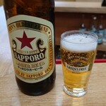 大衆酒場 西もり - 瓶ビール（大瓶）　550円