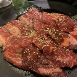 食べ飲み放題 焼肉ダイニングちからや - 牛ミックスランチ150g 1580円