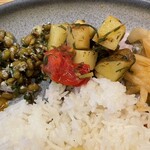 ハルダモンカレー - 副菜