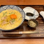 棊子麺茶寮 いしこん - 親子月見