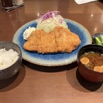 Takakura - とんかつ梅しそシングル　米　味噌汁