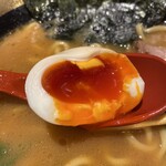 麺家 龍 - トロットロの玉子