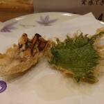 Tempura Tenkatsu - まいたけ＆大葉