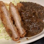 居酒屋 中中 - ロースカツカレー