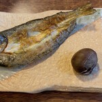 231995274 - 岩魚干物とホクホク焼き栗