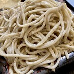 そば処　のざわ - かなり歯応えが硬く、冷たくよく締まった蕎麦です