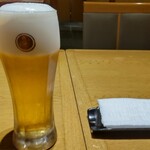 Ginza Tenichi - 生ビール