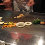 ステーキハウス 三松 - セット野菜もたっぷり！