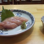 やきとりみのる - ささみ刺身