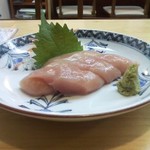 やきとりみのる - ささみ刺身