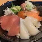 中央道原パーキングエリア(下り)スナックコーナー - 海鮮丼