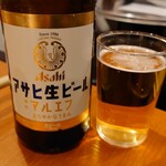 Taishuu Horumon Yakiniku Sakaba Hisshouen - 瓶ビールマルエフ（中瓶）　528円