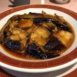 中国料理 旬輝 - 茄子豚肉アップ
