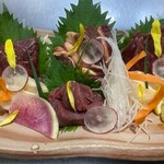 ◆Assortment of five types of horse sashimi