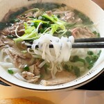 ベトナム料理 タンマイ - 牛肉フォーのアップ