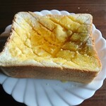 古民家カフェ 繁陽亭 - 厚切り蜂蜜トースト