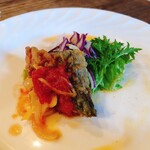 L’AUTRE MAISON 西の洞 - 真鯖のスパイスマリネ