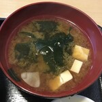 Soba Dokoro Nagaoka Ya - 味噌汁