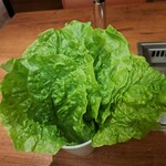 焼肉うしごろ - サンチュです。