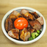 麺処 有彩 - '24.01チャー卵黄丼