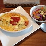 カフェ・ロウライフ - 特別栽培玄米のチーズドリア
