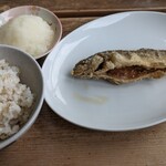 飄禄玉 - おかわり麦めしとますの唐揚げ(240121)