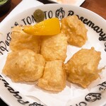 牡蠣とワインと地酒と出汁 KAKIKU-KE - 煮大根の天ぷら