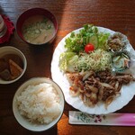 cafe Sajiro - 料理写真:豚しょうが焼きランチ