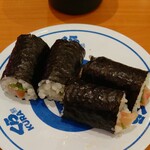 無添くら寿司 - 海鮮細巻き (税込)115円(2024.01.21)