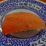 無添くら寿司 - ぶり塩 熟成中とろ１貫 (税込)180円(2024.01.21)