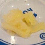 無添くら寿司 - いつの間にか変わった 無料の大根ガリ (2024.01.21)