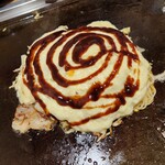 Dou ton hori - 広島お好み焼き濃厚チーズがけ