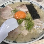 らーめん もとむら - 玉子の黄身が濃い。