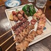 Yakitori Eki - 串に刺さってない物はサービス！ネギ間、皮、砂肝頼んだ！