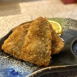 魚磯 - ・魚磯名物 アジフライ