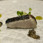 プレゼンテ スギ - 寒鰆の薪焼き