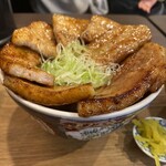 元祖豚丼屋TONTON - 豚バラ丼大盛は肉が8枚