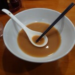 西安刀削麺 - 味噌刀削麺_780円　塩分の摂り過ぎに注意しましょう