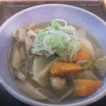 よって味りん - むらさき麦けんちんうどん