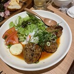 スミヤキ エビス - 自家製つくねハンバーグ