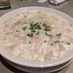 北京遊膳 - 鶏（モミジ）からとった出汁と塩だけで煮込んだ豆腐と鳥ミンチ！これがまた滋味深いのよ！