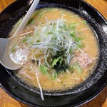 麺屋 花蔵 - 鶏ごぼうラーメン　味噌