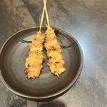 炭火焼鳥 彩どり。 - 皮　塩