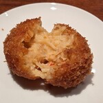 銀座かつかみ - きた福のたらば蟹コロッケ