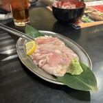 Sumibiyakiniku Gura - 豚ホルモン(塩)