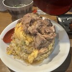 ラーメン処 よなかそば - チャーハンご開帳後